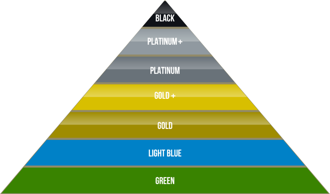 ランク表ピラミッド